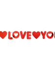 I Love You Banner