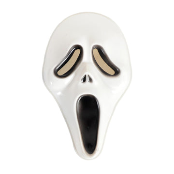 Screaming Ghost Face Plastic Mask