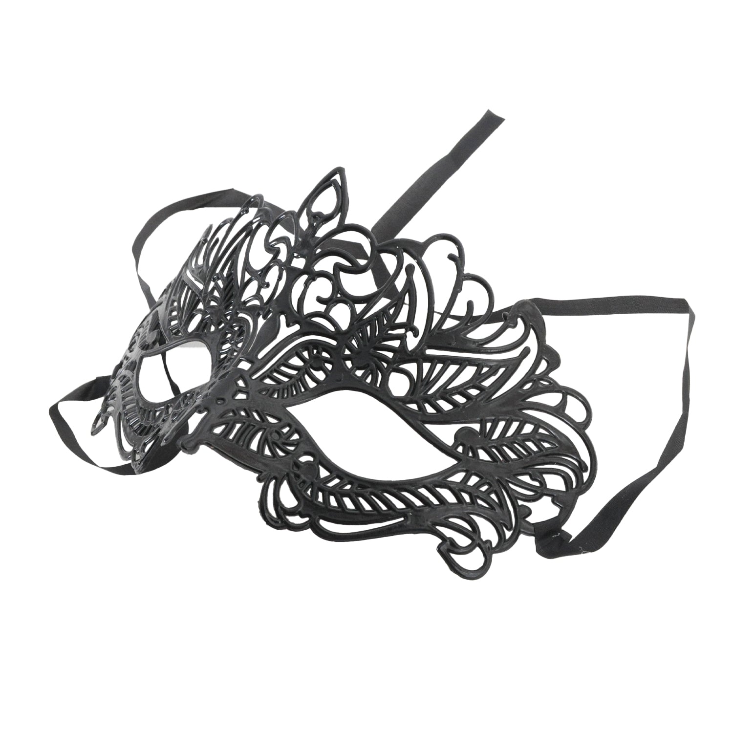 Black Fancy Mask (Plastic)
