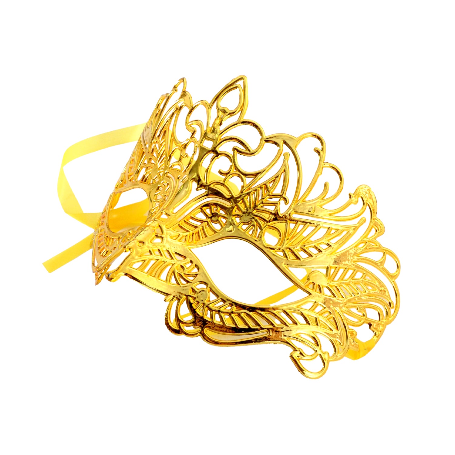 Gold Fancy Mask (Plastic)