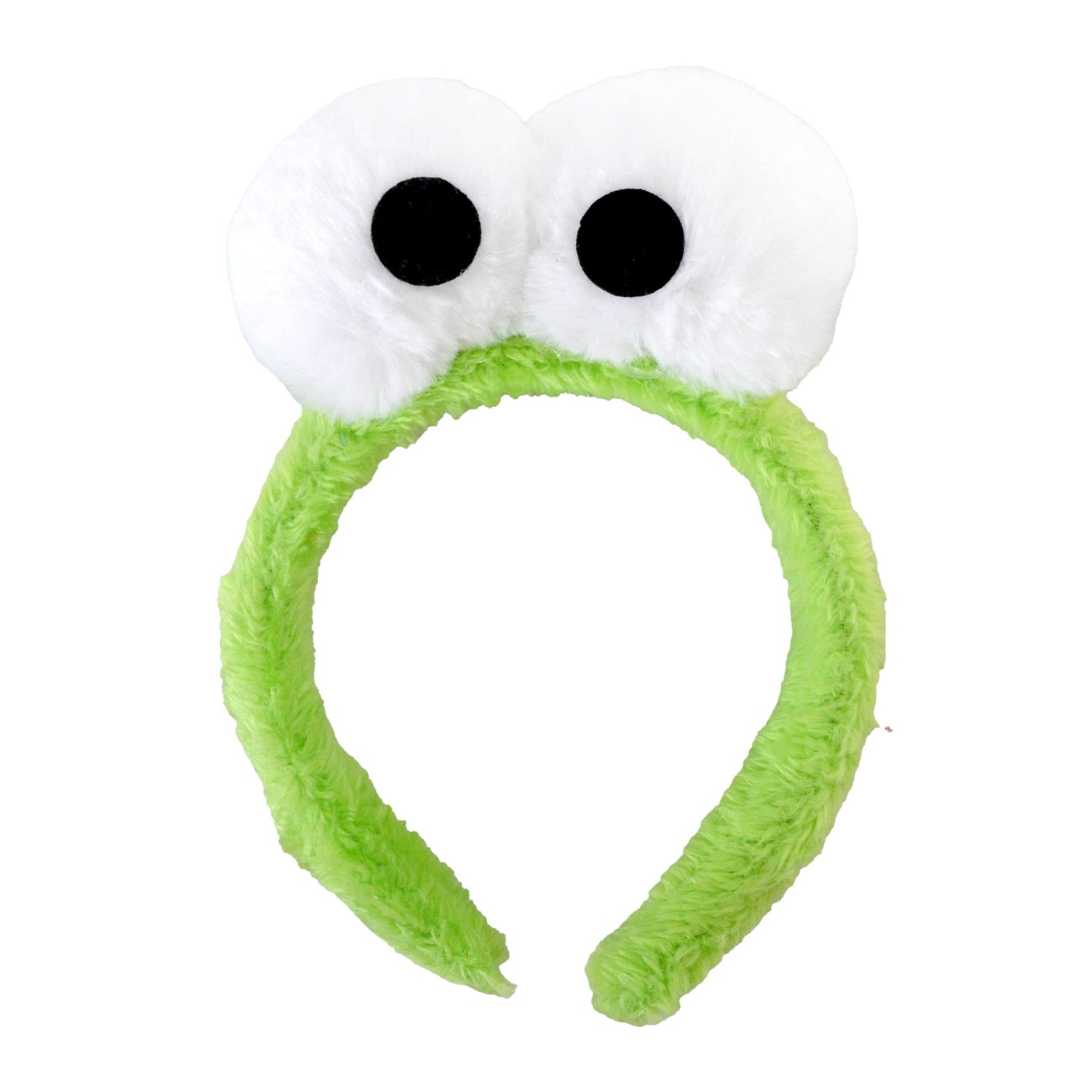 Fluffy Green Monster Headband