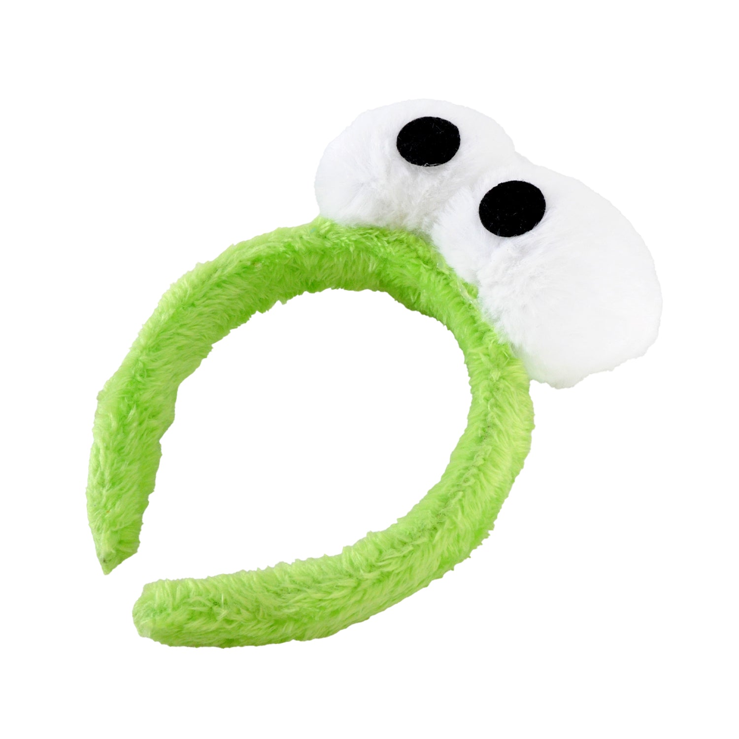 Fluffy Green Monster Headband