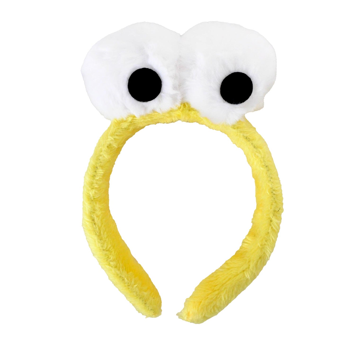 Fluffy Yellow Monster Headband