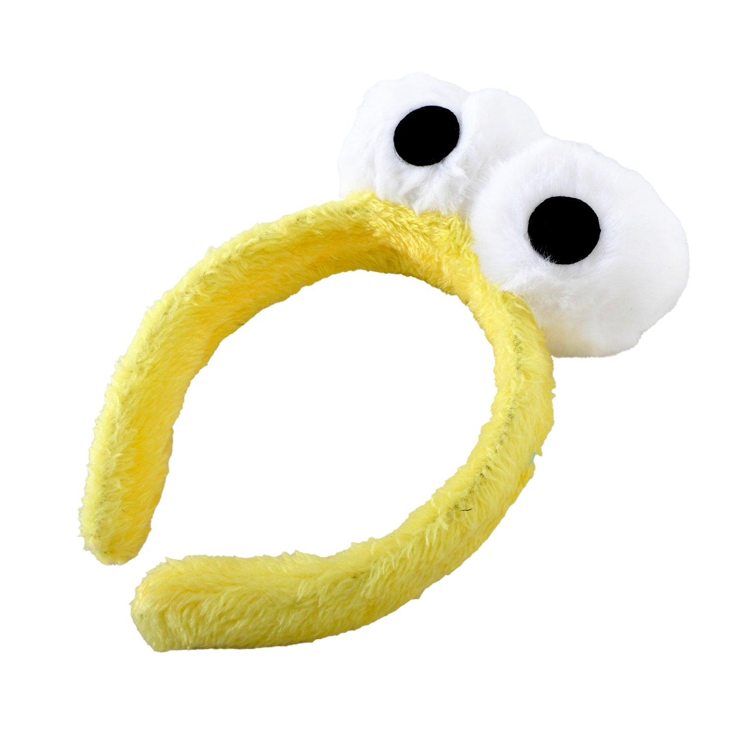 Fluffy Yellow Monster Headband