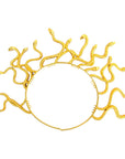 Gold Snake Headband