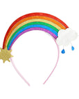 Rainbow with Sun and Cloud Headband