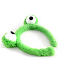 Fluffy Green Frog Headband