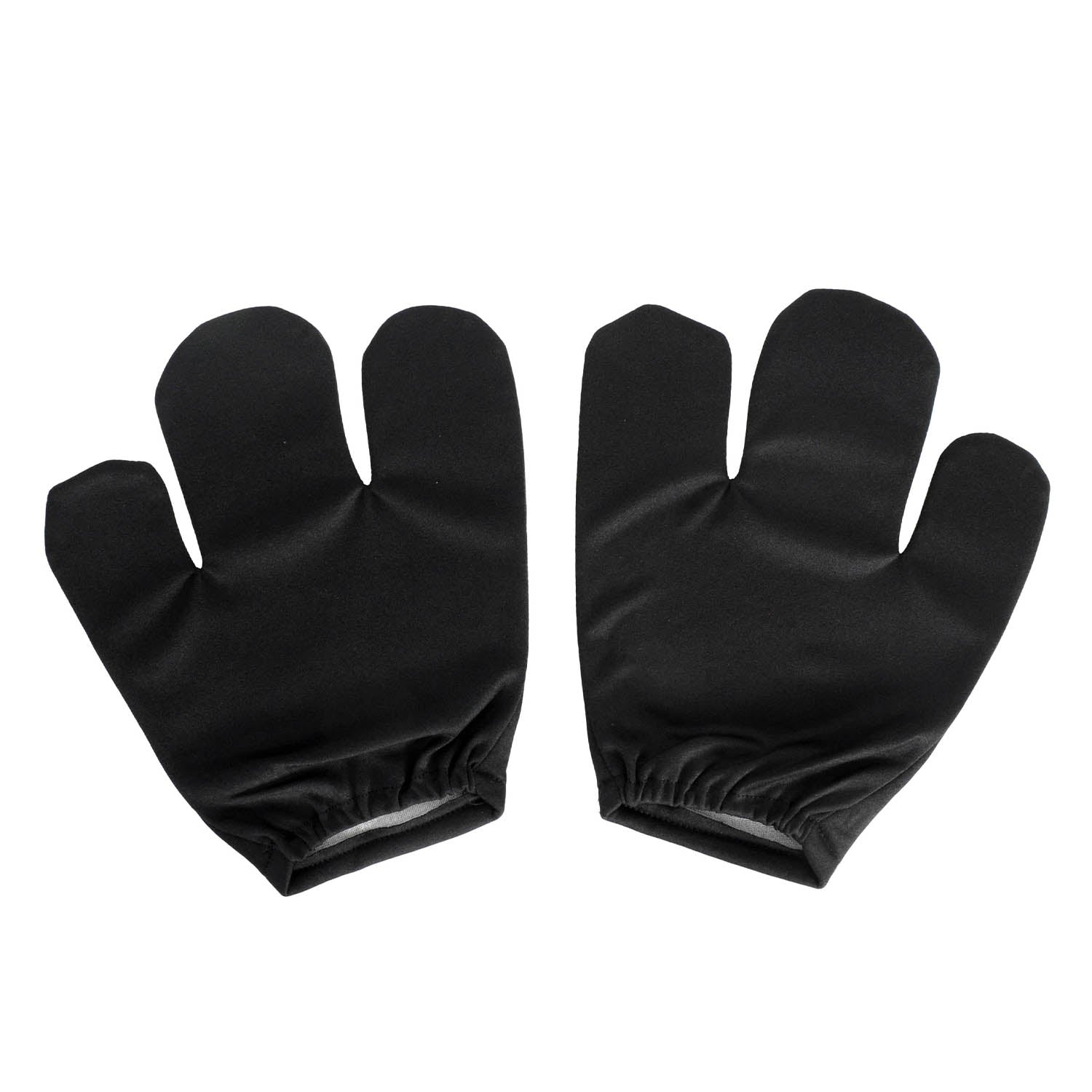 Cartoon Three Finger Gloves (Black)