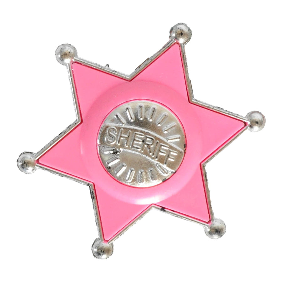 Sheriff Badge (Pink)