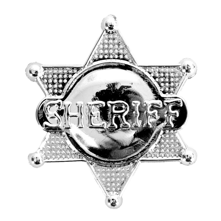 Sheriff Badge (Silver Star)