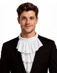 White Neck Ruffle Collar