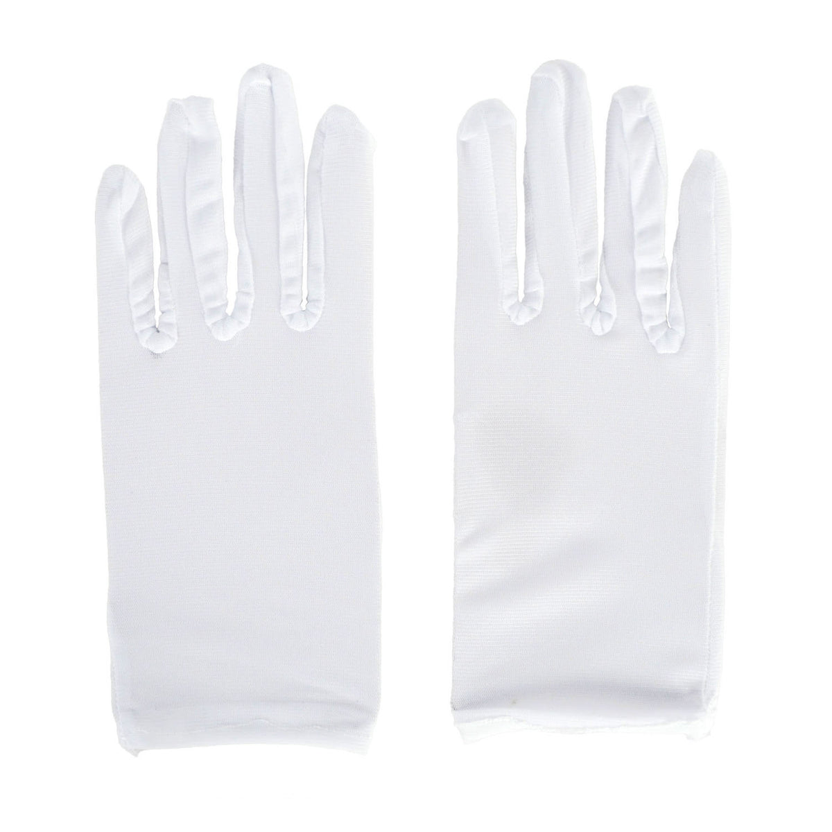 White Mesh Gloves (Short)