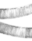 Thin Rain Metallic Fringe Curtains (Silver)