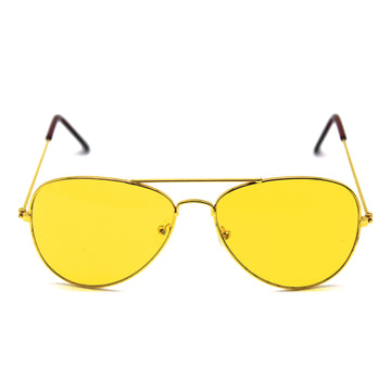 Aviator Party Glasses (Yellow)