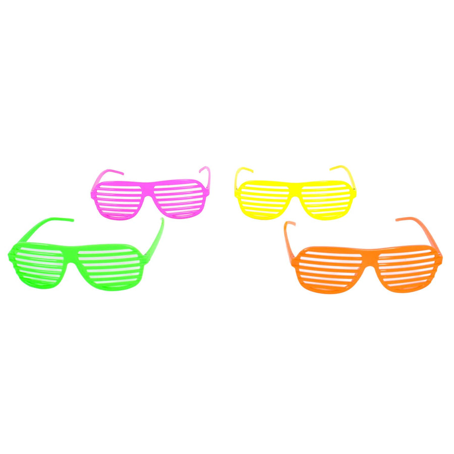 Shutter Shades Party Glasses (4pk)