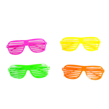Shutter Shades Party Glasses (4pk)
