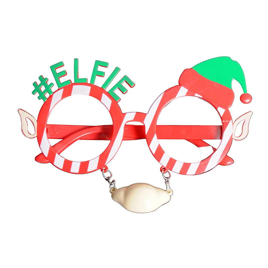 Christmas #Elfie Party Glasses