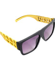 Rapper Party Glasses with Gold Chain