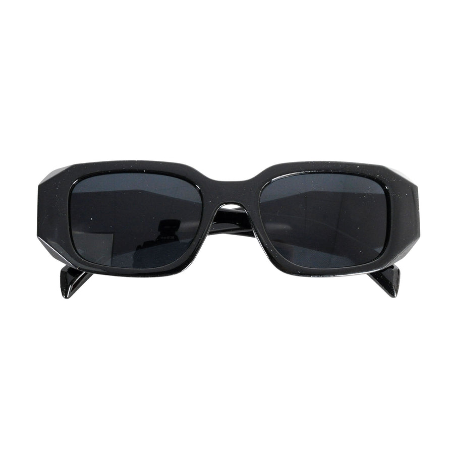Black Geometric Party Glasses