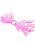 Pink Flame Perspex Party Glasses