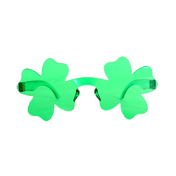 Lucky Shamrock Perspex Party Glasses