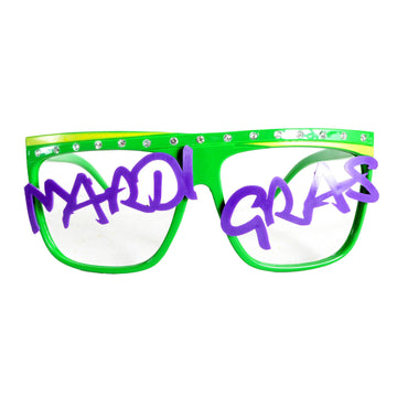 Mardi Gras Party Glasses