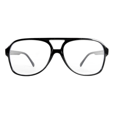 Grandpa Old Man Party Glasses (Black Frame)
