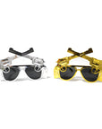 Metallic Pistol Party Glasses