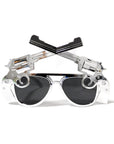 Metallic Pistol Party Glasses
