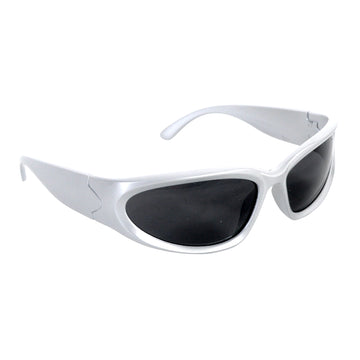 Silver Wrap Sci-Fi Spy Glasses