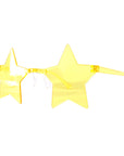 Yellow Star Perspex Party Glasses