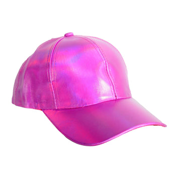 Iridescent Cap (Hot Pink)