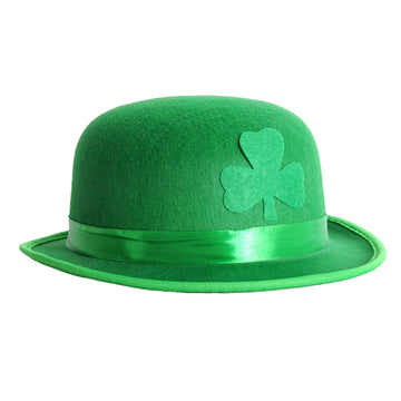 St Patricks Day Green Bowler Hat