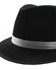 20s Gangster Hat with Ribbon