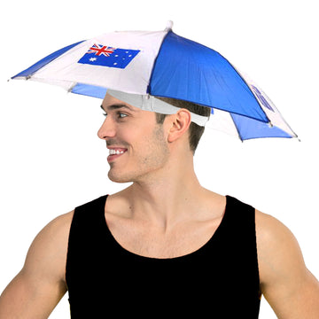 Australian Flag Umbrella Hat