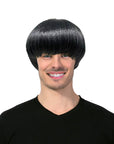 Black Bowl Cut Wig