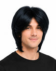 Kpop Mens Wig (Black)