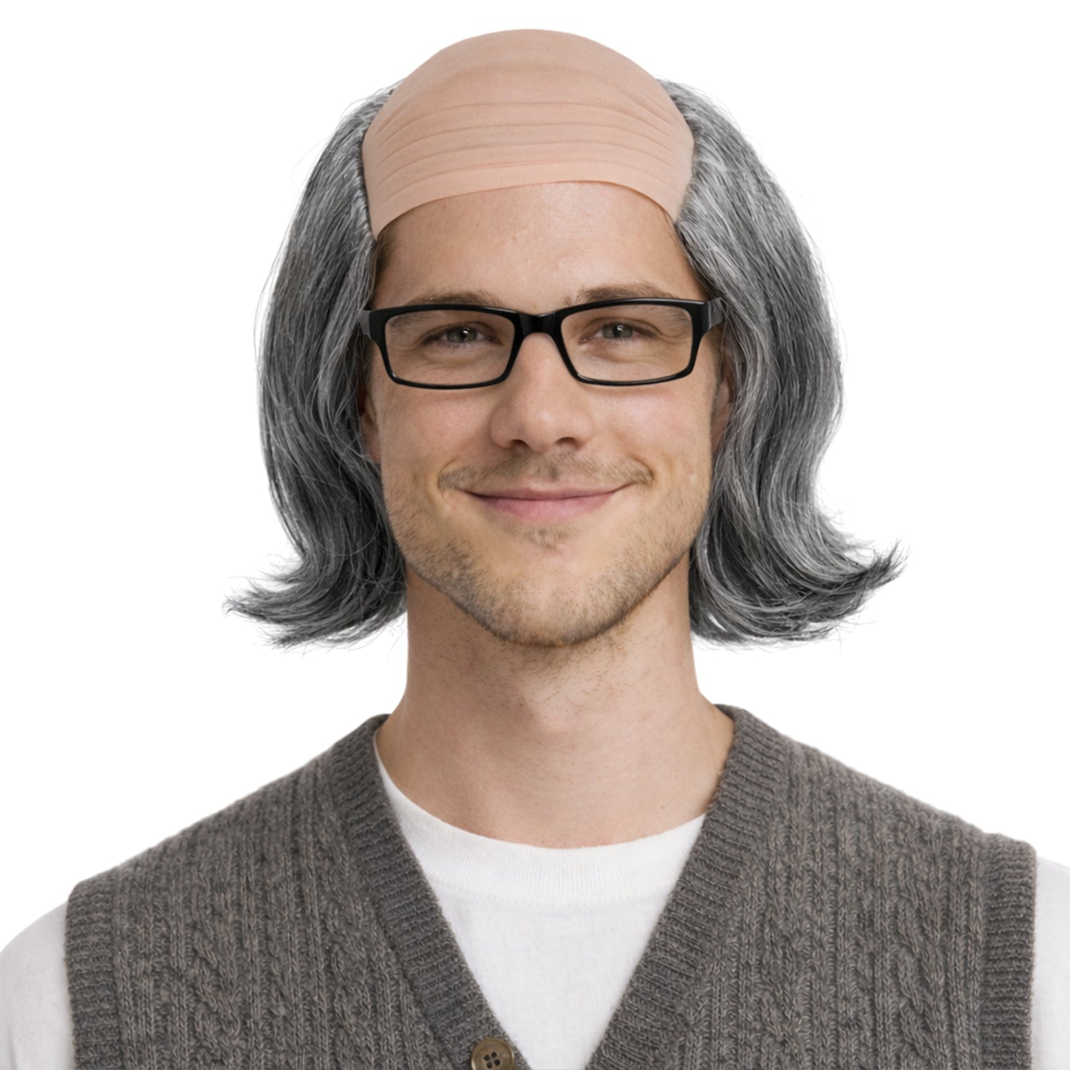Balding Grandpa Wig