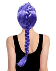 Purple Braid Wig