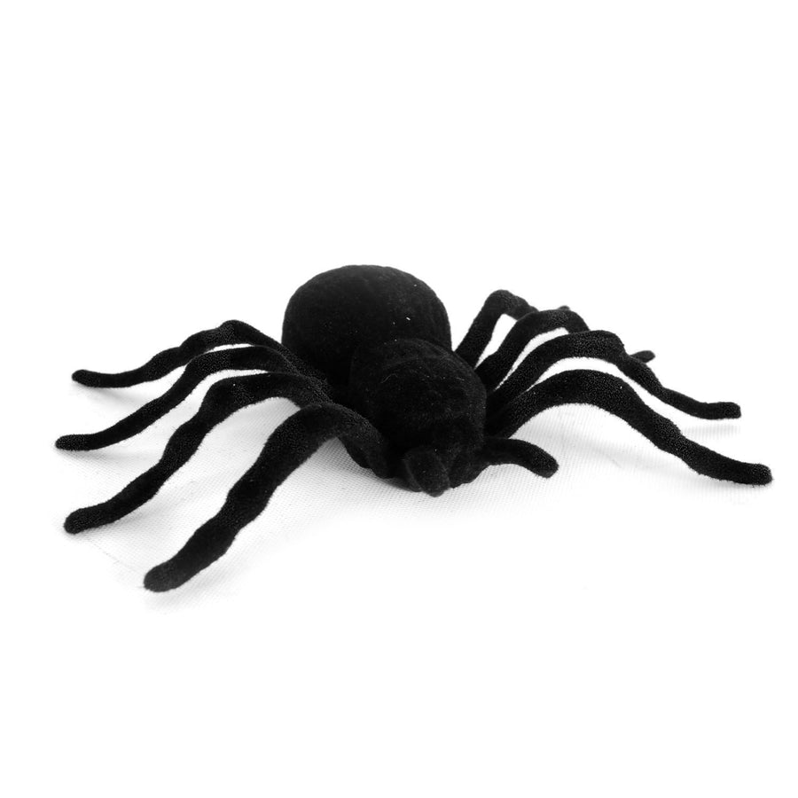 Flocked Spiders 2pk