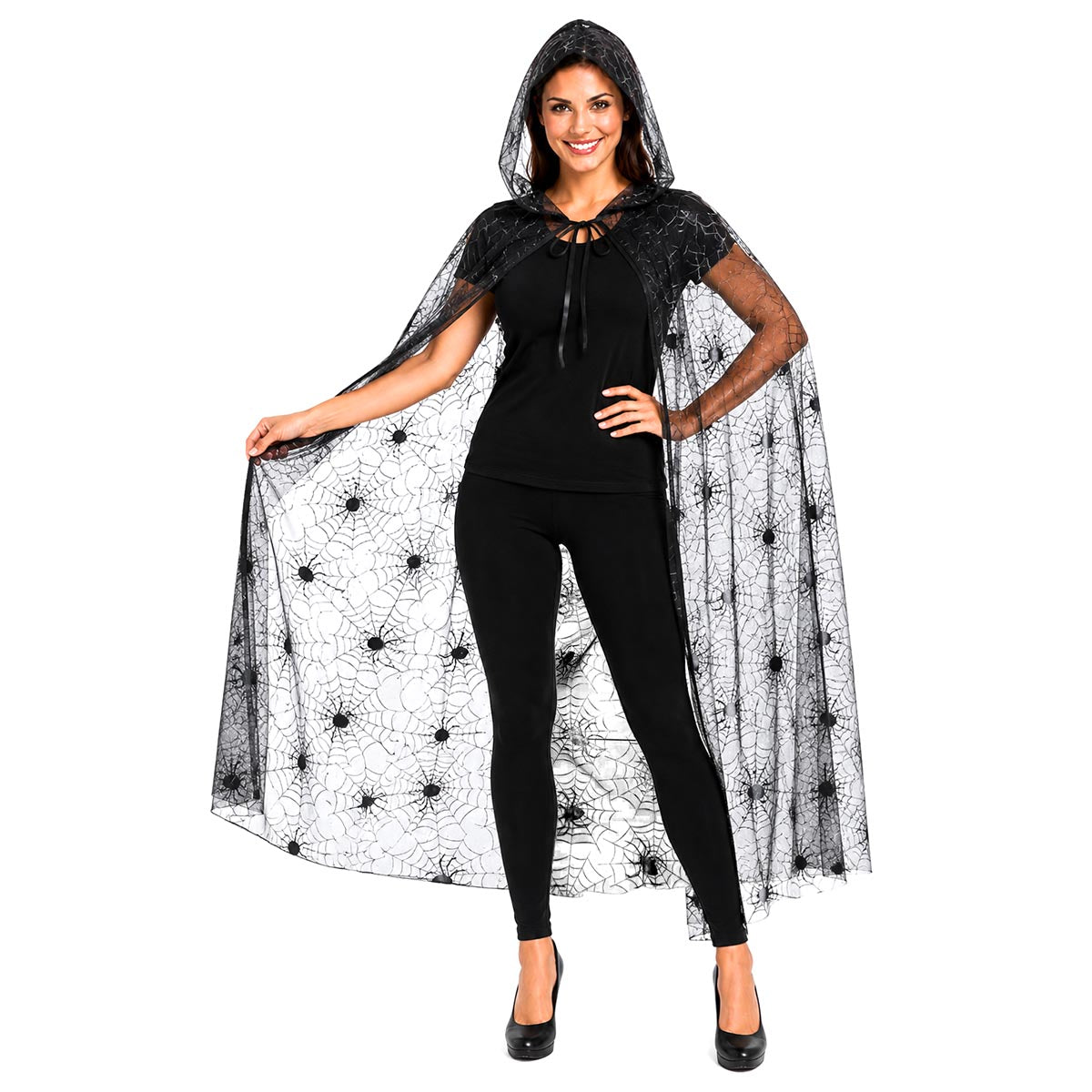 Adult Spider Lace Cape