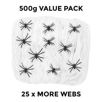 Spider Web Decoration Jumbo Pack (500g)
