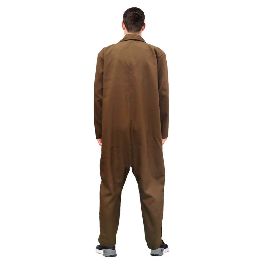 Adult Psycho Serial Killer Brown Costume