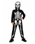 Children's Skeleton Jumpsuit Costume