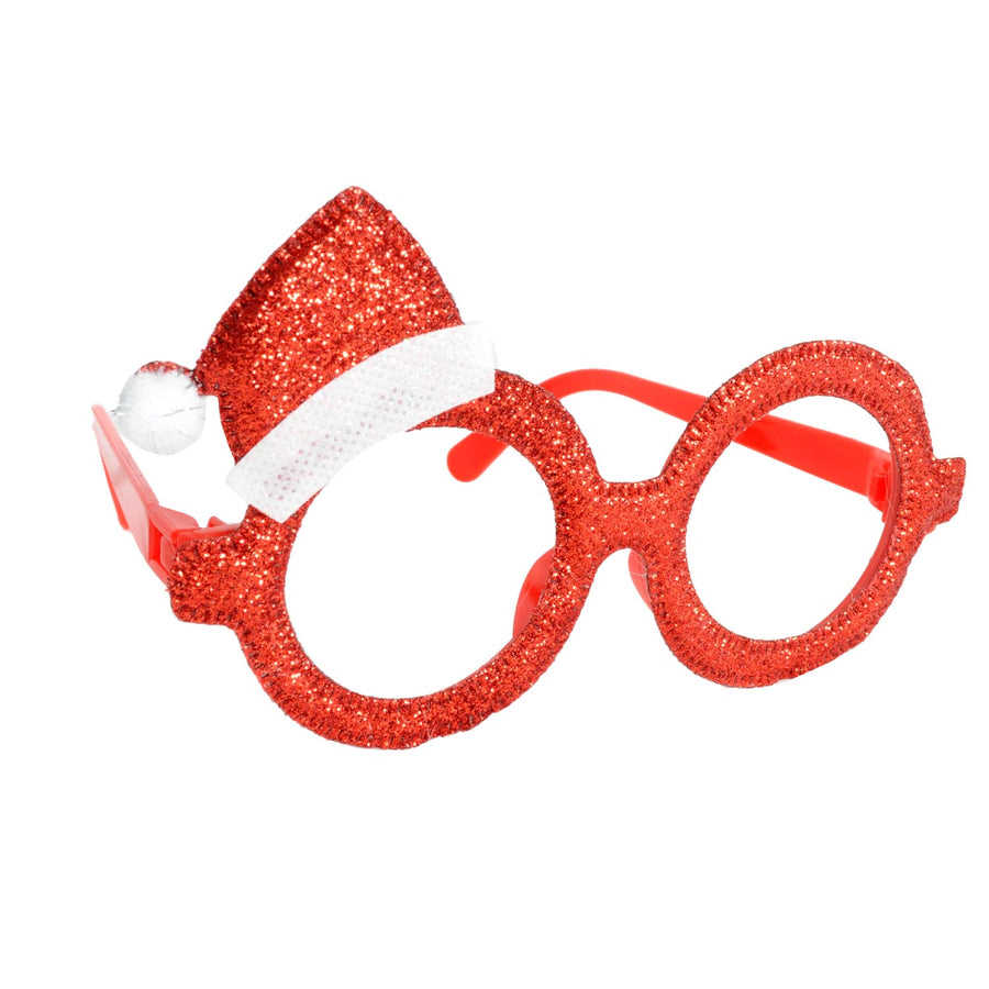 Mini Santa Hat Party Glasses