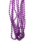 Metallic Beaded Necklace (Purple) 5pk