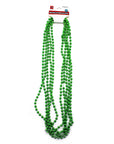 Metallic Beaded Necklace (Green) 5pk