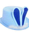 Kids Easter Bunny Felt Top Hat (Blue)