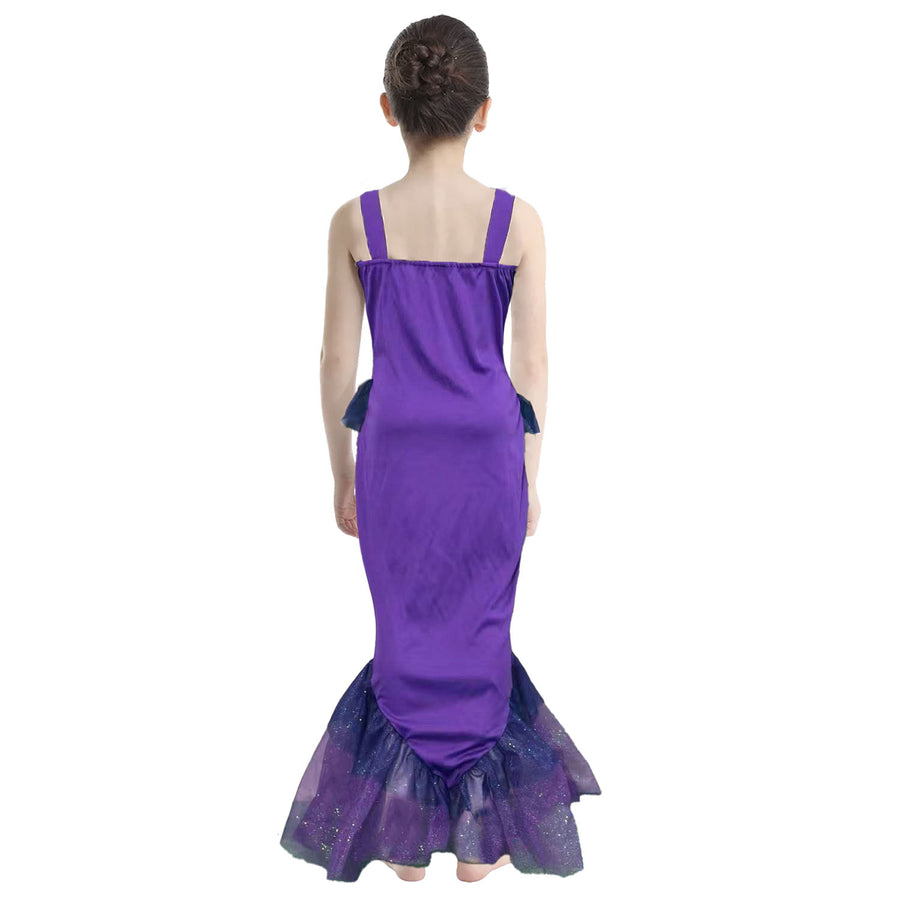 Children Purple Mermaid Costume
