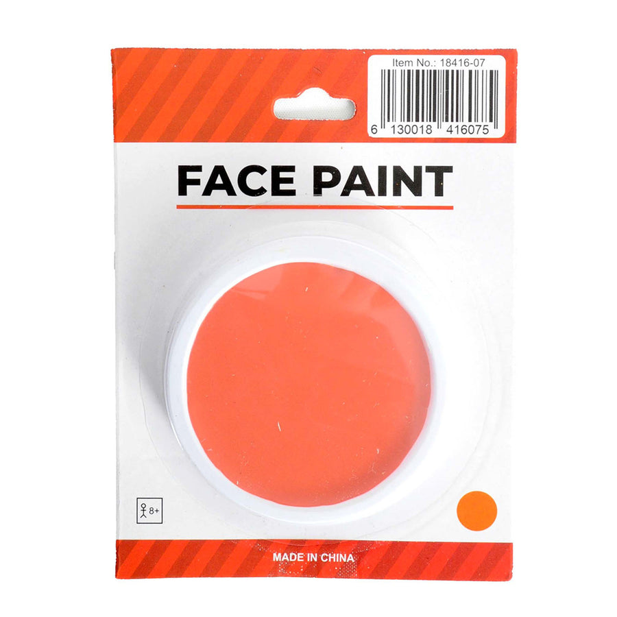 Orange Face Paint Pan
